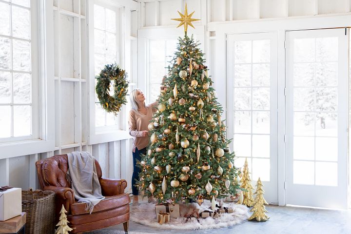 christmas decorating ideas for a living room