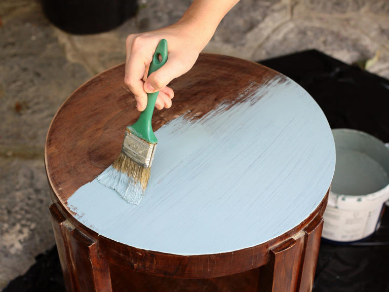 painting particle board furniture