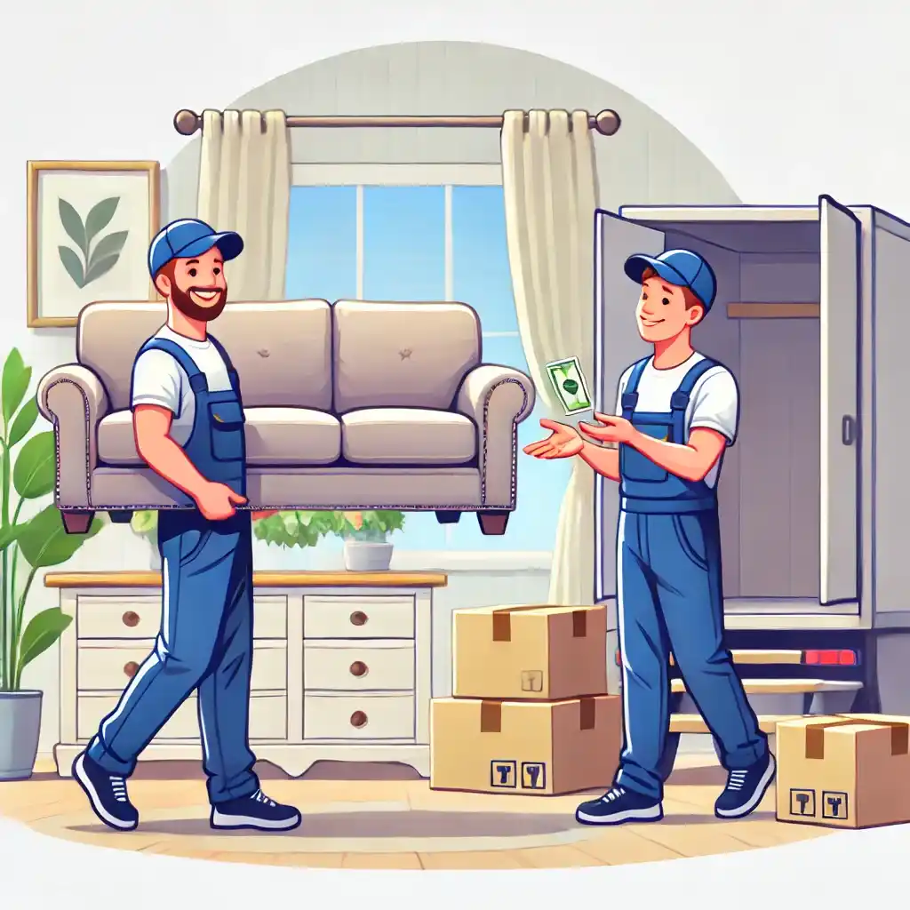 how much to tip delivery furniture 