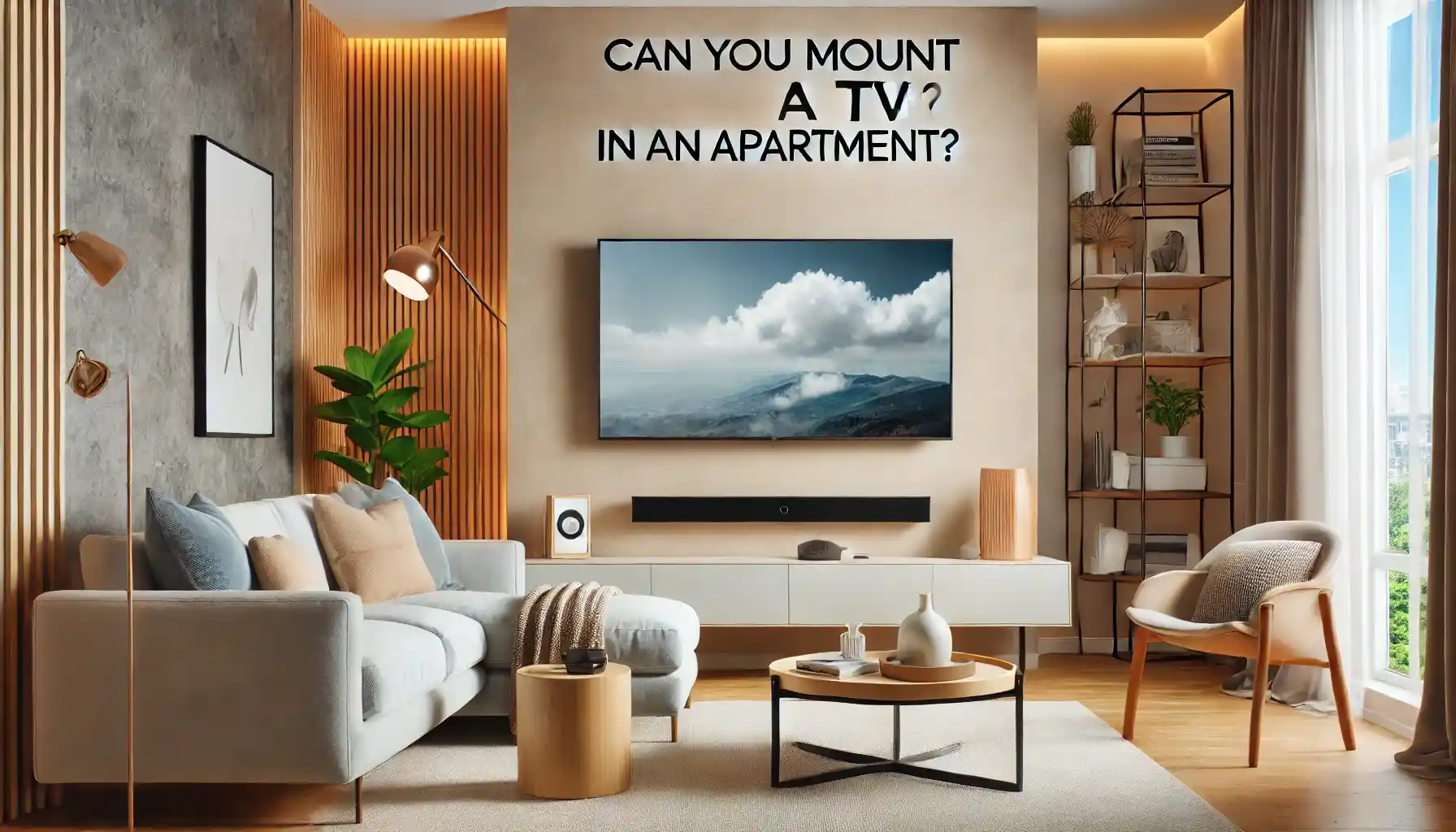 Can You Mount a TV in an Apartment