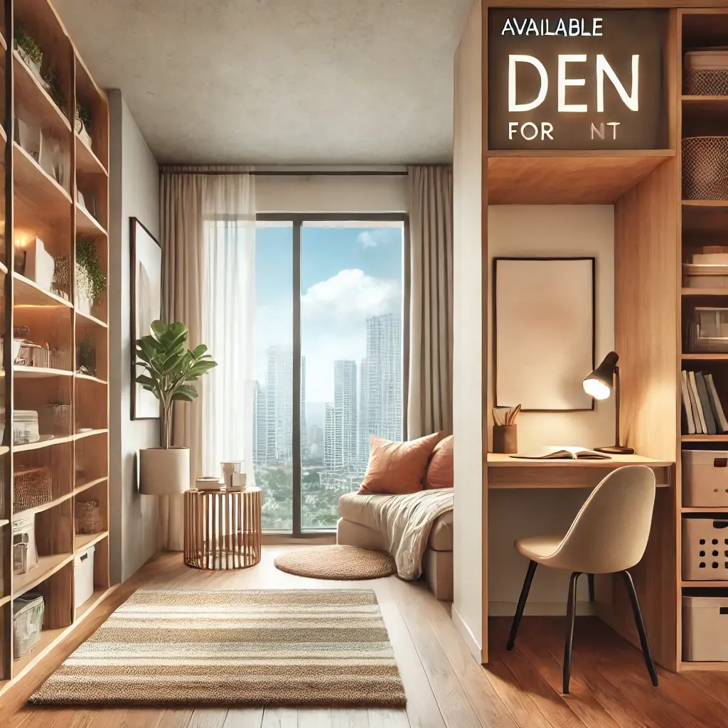 what is a den in an apartment