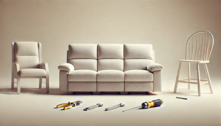 How to Dismantle a 3 Seater Recliner Sofa