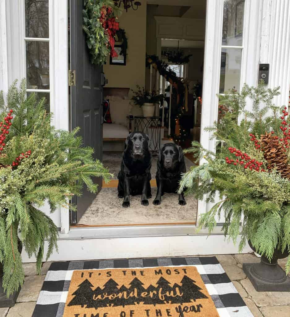 decorated living rooms for christmas