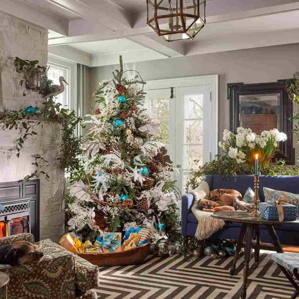 christmas decorating ideas for a living room