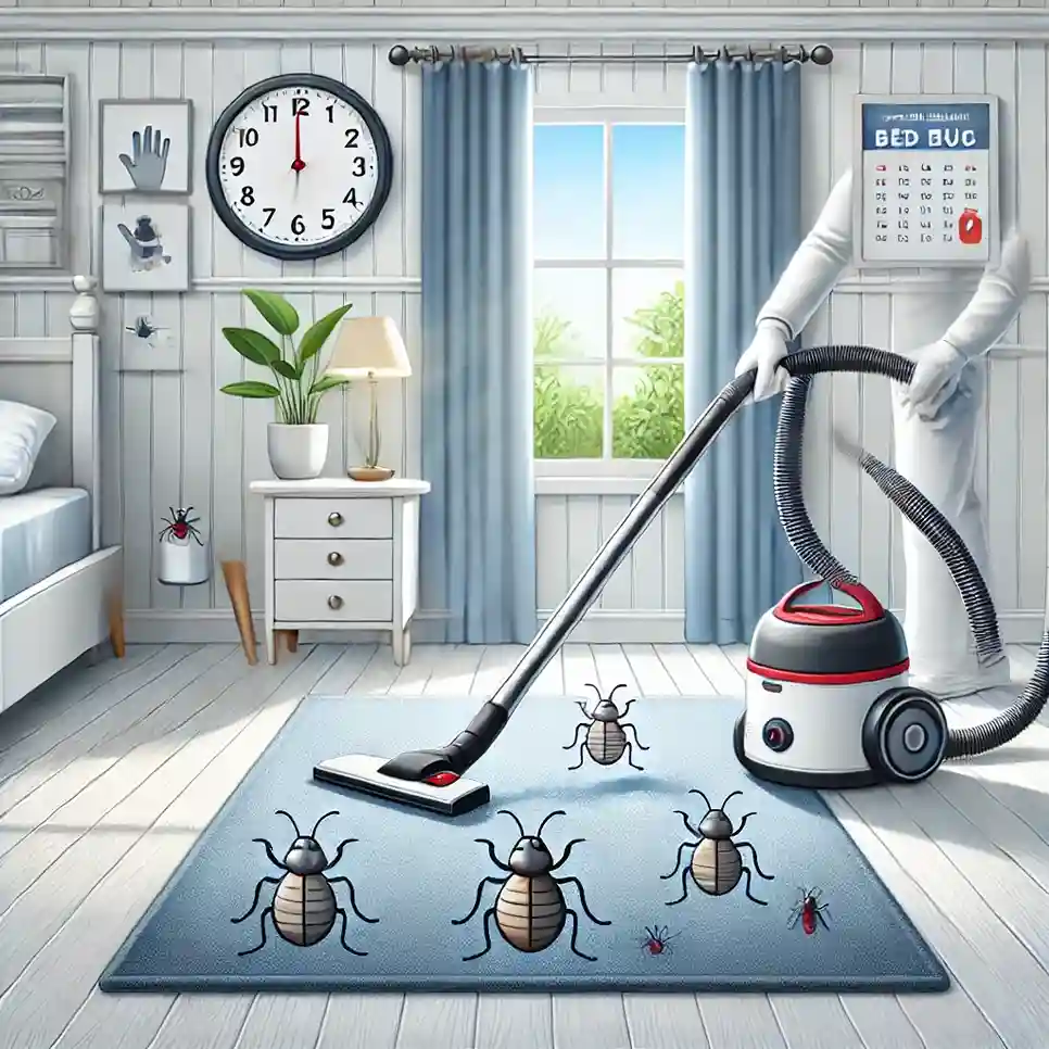 how long after bed bug treatment can i return home