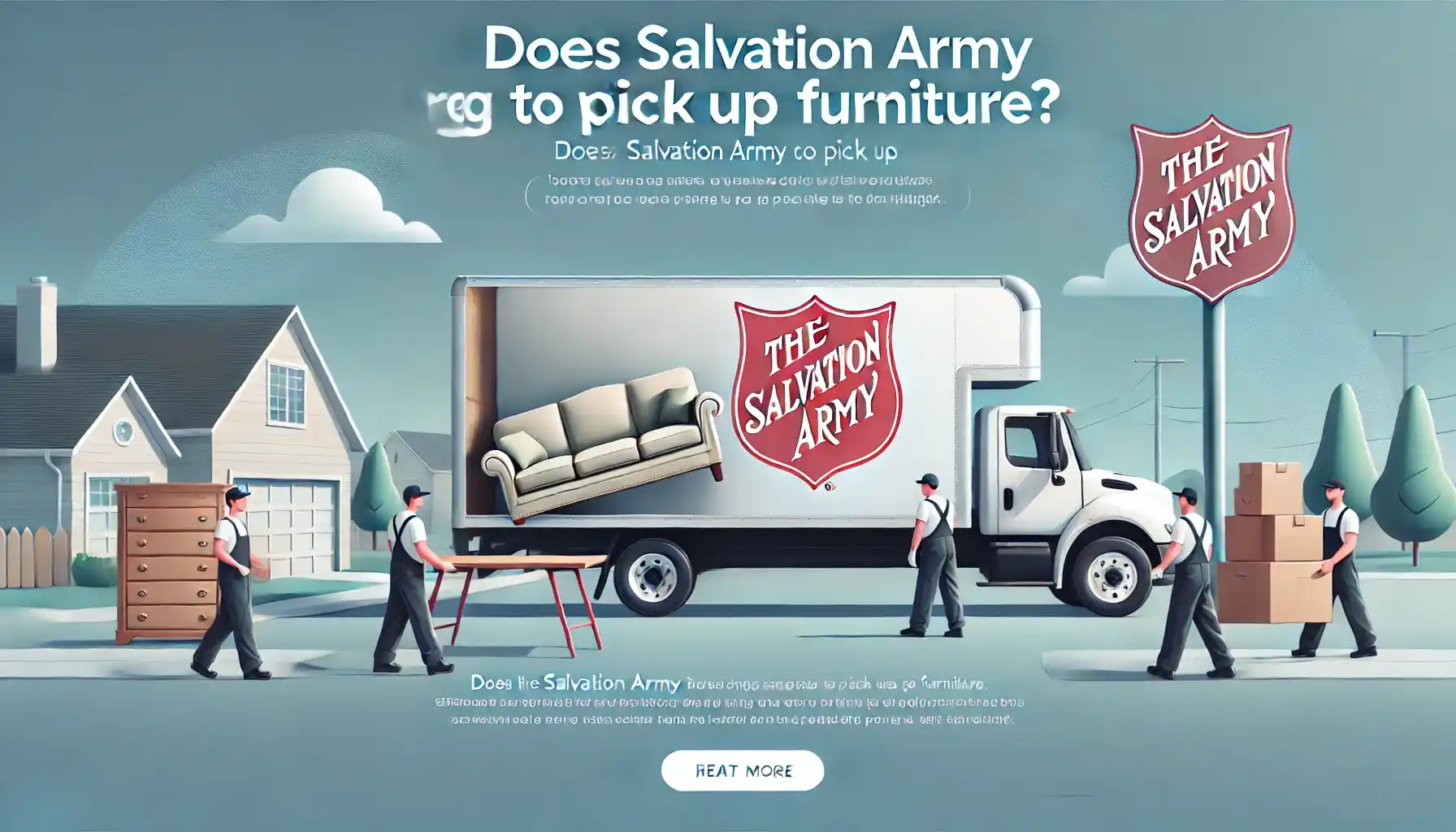 Does Salvation Army Charge to Pick Up Furniture