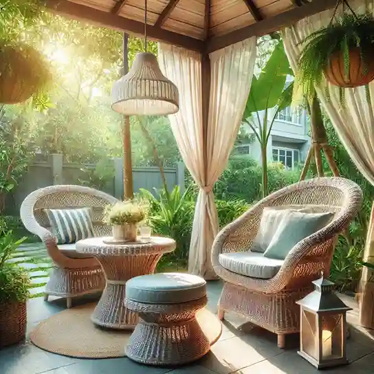 how to preserve wicker furniture for outdoor use